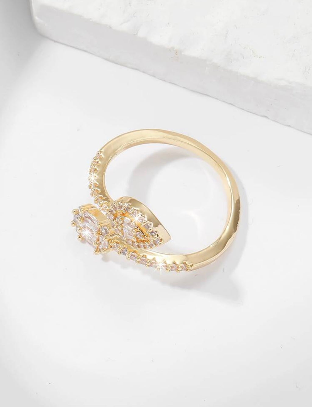 Bague Éclat de Larme - Zircon Cubique