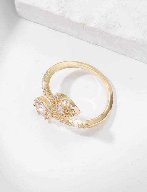 Bague Éclat de Larme - Zircon Cubique
